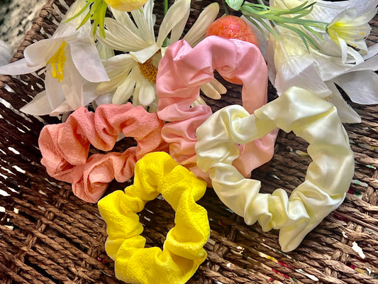 4 Pack Candy Scrunchies